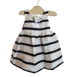 Sweet Heart Rose Polka Dot and Stripes Dress
